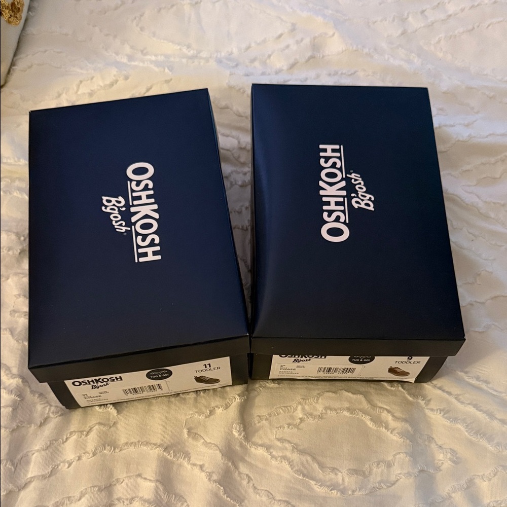 OshKosh B'gosh Navy Shoe Boxes